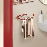 SteelGrip Wand-Toilettenpapierhalter – Robuster Metallhalter in Schwarz oder Rot