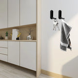 FlexiHook 4er-Set – Klappbare Wandhaken aus Zinklegierung