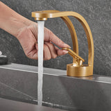 Aqualis Elegance Wasserfall-Waschtischarmatur