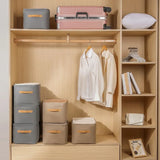 SchrankMeister Wäscheeinsatz – Kleidereinsatz für Schrank und Schublade | Perfekte Kleiderordnung | Platzsparende Aufbewahrung