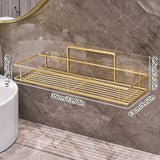BadeLux Wandhalter für Mundspülbecher – Schwarz-Gold