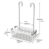 KlarSpace Abnehmbares Duschregal – Aluminium, Bohrfrei & Rostbeständig