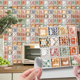 MosaikLux 3D Selbstklebende Mosaik-Wandfliesen – 10er Set