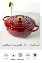 GustoCast 5QT Gusseisen-Topf – Vielseitiger Dutch Oven