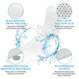 HydroLux Vollkörper-Badekissen – Ergonomische Rutschfeste Badewannenmatte mit Saugnäpfen