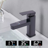 ThermoLux Digitaler Wasserhahn mit LED-Temperaturanzeige