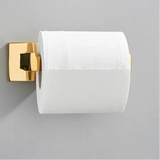 Luxuriöser Papierrollenhalter GoldLinea | Edelstahl 304 | Wandmontage | Modernes Badezimmer