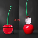 WC-Bürstenhalter „CherryClean“ | Kirschform | Rot, Grün oder Weinrot | Umweltfreundlich & Dekorativ