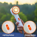 AquaTrail LumiFlow Pro – Tragbare Campingdusche