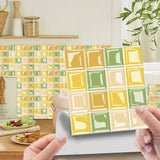MosaikLux 3D Selbstklebende Mosaik-Wandfliesen – 10er Set