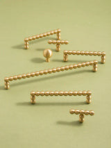 MessingGlanz Kugelgriff – Runde Luxus-Möbelknöpfe für Schränke & Schubladen