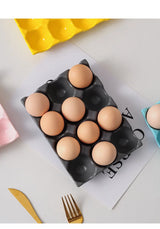 KeramikNest Eierablage mit Mehrfachmulden – Stilvolle Aufbewahrung für 6 oder 12 Eier in Küche und Kühlschran