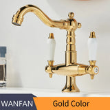 ForgeLux DualControl Waschtischarmatur – Industrial Wasserhahn Schwarz Matt