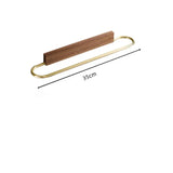 Freistehender Handtuchständer | Aluminium & Massivholz | <50 cm | Modern & Flexibel