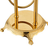 Luxus-Badewannenarmatur Aurelia – Zweigriff | Wandmontage | Messing | Goldoptik
