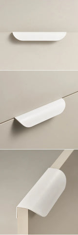 RusticShell Premium Messing-Möbelgriff – Landhausstil Muschel-Design