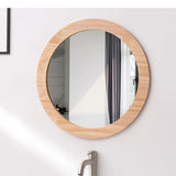 Eleganter Wandspiegel mit Holzrahmen