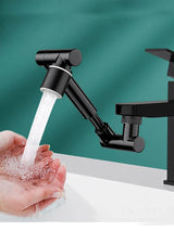 AquaDreh Komfort Wasserhahnaufsatz mit Schwenkarm
