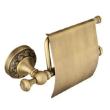 EisenCharme Antikpapierhalter Schwarz – Toilettenrollenhalter