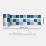 DecoMosaic 3D Mosaik Wandaufkleber – Selbstklebender, wasserdichter Backsplash