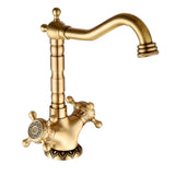 Aurelia OrnateFlow Waschtischarmatur – Antik-Messing Wasserhahn