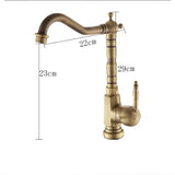 GoldQuelle Waschbeckenarmatur – Antiker Einhebel