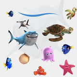 OzeanZauber 3D Wandsticker Meerestiere – Kinderfreundliche