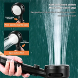 Smart-Regenduschkopf Lumina – LED-Temperaturanzeige