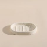 ZenAura Sandstein Badezimmer-Set – Natürliches Wabi-Sabi Accessoire-Set