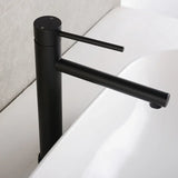 AurumLift Waschtischarmatur Gold – Hoher Wasserhahn Edelstahl | Einhebel Mischer | Modernes Badezimmer Highlight