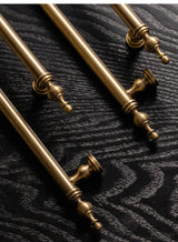 BronzoLux T-Bar – Massiver Messing-Möbelgriff in Antik-Bronze
