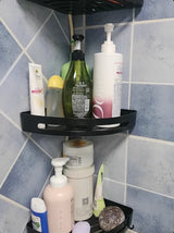 AquaMate Selbstklebender Dusch-Organizer – Bohrfrei, wasserfest & stark haftend