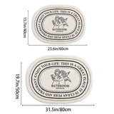 HeavenStep Engel-Matte – Weiche, Rutschfeste Badematte & Fußteppich