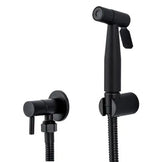AquaJet Pro Hand-Bidetdusche in Schwarz-Grau-Silber
