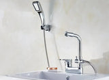 Hochwertige Waschbeckenarmatur mit Mischfunktion und Einhandbedienung aus robustem Messing
