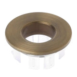 Eleganter Überlaufring „AquaSeal“ – Messing-Abdeckkappe für Waschbecken (22–25 mm)