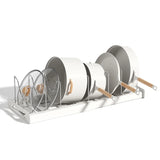 FoldiRack Pro – Faltbarer Topfdeckel- & Küchenorganizer | Platzsparendes Ordnungssystem