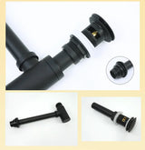 GeruchsBlock Messing-Ablaufgarnitur mit Druckverschluss und Siphon