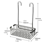 KlarSpace Abnehmbares Duschregal – Aluminium, Bohrfrei & Rostbeständig