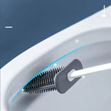 HYGIENEBÜRSTE KOMFORTFLEX – Silikon-Toilettenbürsten-Set mit Wandhalterung