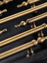 BronzoLux T-Bar – Massiver Messing-Möbelgriff in Antik-Bronze