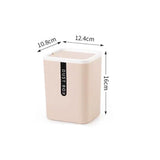 TinyGuard 1.5L Mini-Tischmülleimer – Kompakt, Stilvoll & Hygienisch