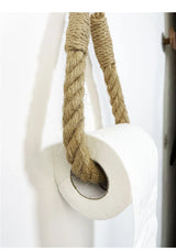 HangEasy Handtuch- und Toilettenpapierhalter aus Seil