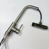AquaPro Gun Grey Küchenarmatur – Ausziehbar, 6 Strahlfunktionen, 360°