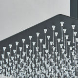 Design-Regenduschkopf NeroLux – Quadratisch | Mattschwarz