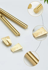 Aurelio PrimeGrip – Premium Möbelgriff aus Vollmessing in Elegantem Gold-Finish