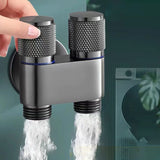 HydroLink DuoMax – 2-Wege Wandventil für Waschmaschine & Toilette