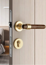SilentLock Retro Holz-Türschloss