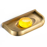 KaiserBronze Antik Messing Bad-Set – 5-teiliges Badezimmer Zubehör mit WC-Bürstenhalter