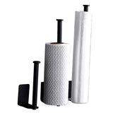 EdelFix Premium Toilettenpapierhalter – Selbstklebend, Verlängert & Rostfrei | Bohrfreie Montage